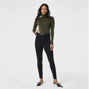 Spanx EveryWear Ankle‎ Skinny Jeans Black L TALL